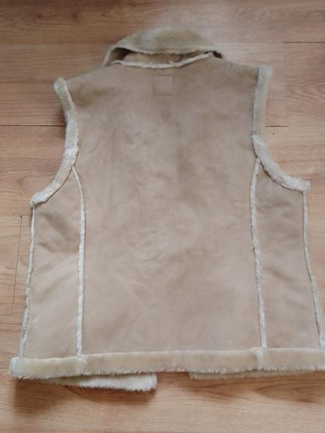 Vesta z brúsenej kože, street one,38