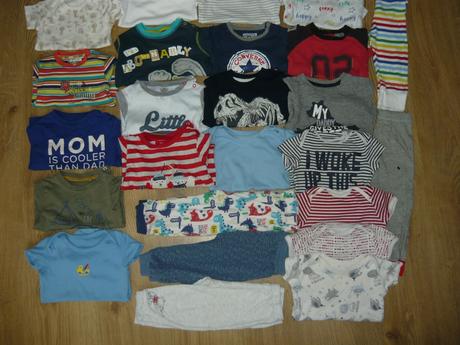 Mega balík oblečenia 74-86, 68–80