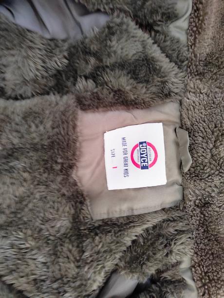 Zimná bunda s kožušinou v.1,5 - 2 r., 92