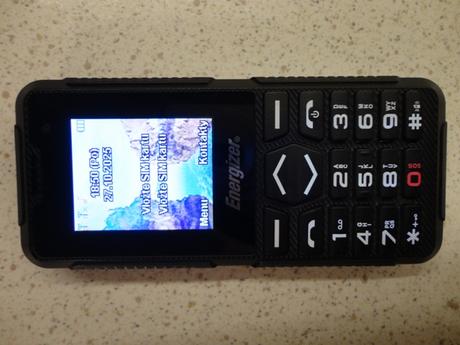 Mobilný telefón energizer - tlačidlový, 