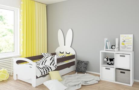 Detská posteľ zajačik,rôzne veľkosti,farby, šírka (cm): 80,dĺžka (cm): 160