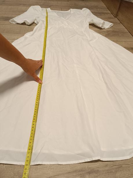 Biele šaty, xl