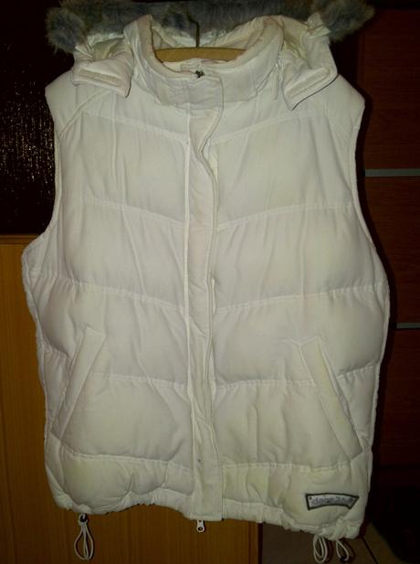 Biela damska vesta, m