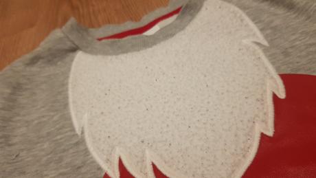 Mikina vianocna- mikulas, palomino,128