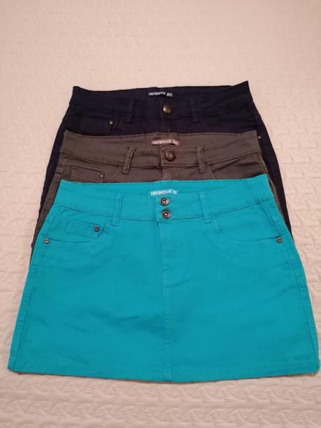 Dievčenská riflová sukňa, terranova,158