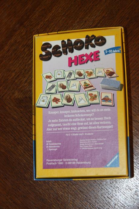 Hra čokoládová ježibaba - schoko hexe - od 5 rokov, 