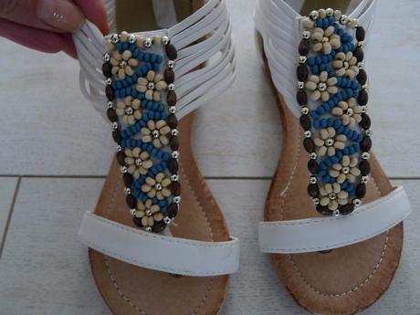 Sandále s flitrami, deichmann,28