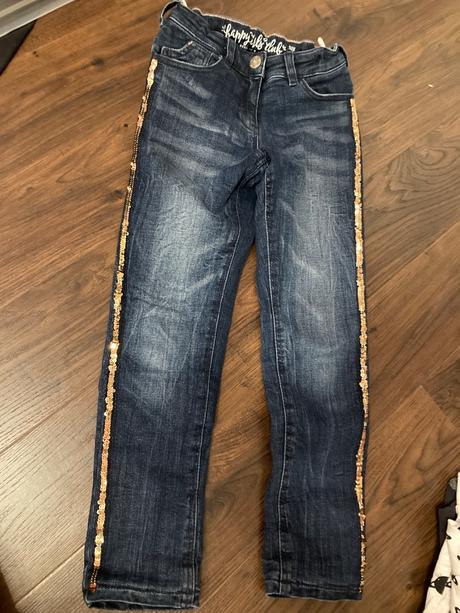 Zateplené rifle, c&a,122