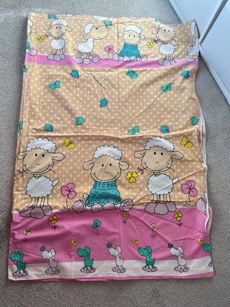 Detské obliečky s ovečkami, šírka (cm): 70,dĺžka (cm): 90