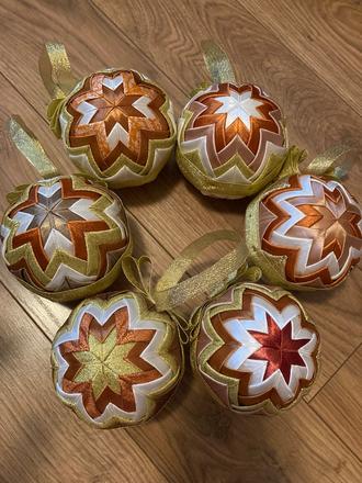 Vianočné gule 6ks,