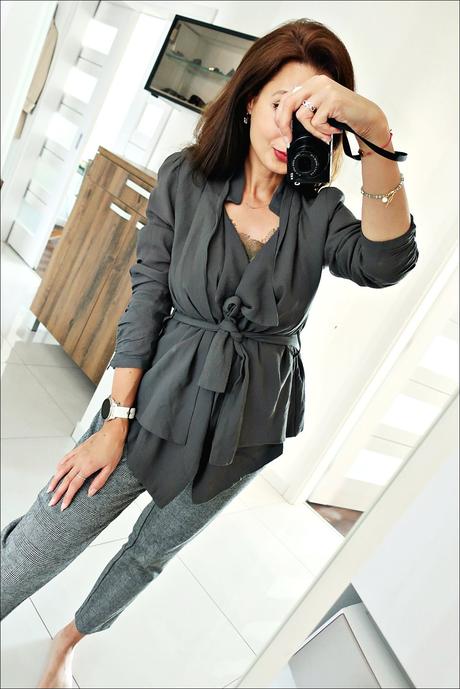 Šedé sačko zara, zara,s