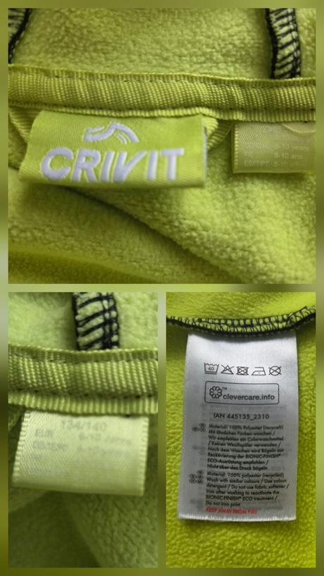 Softshellova chlapcenska bunda, crivit,134