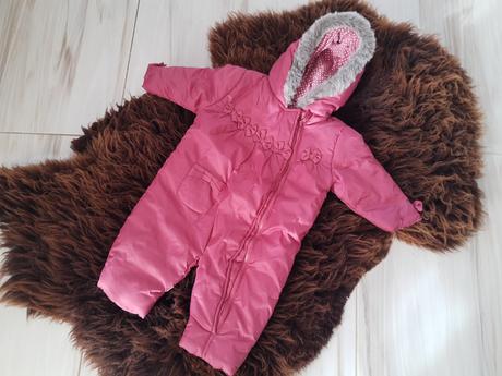 Dievčenský zimný overal / kombinéza, mothercare,74