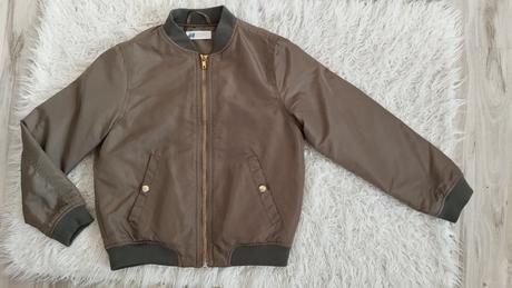 Prechodná bundička, vetrovka, bomber, h&m,134