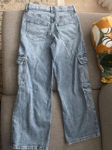 Široké rifle, h&m,146