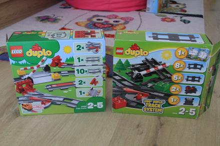 Lego duplo koľajnice,