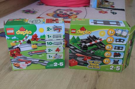 Lego duplo koľajnice,