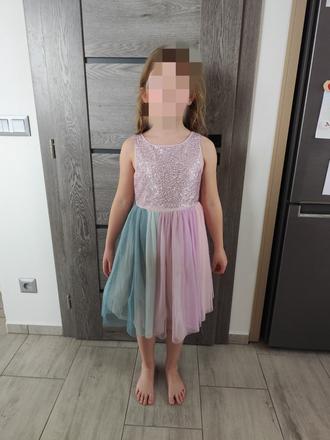 Krásne šaty, h&m,128