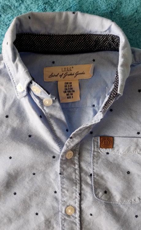 Vianočná košeľa, h&m,98