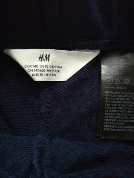 Šortky s7036, h&m,140