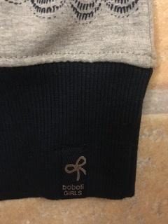 Predĺžená mikina tunika boboli, 152