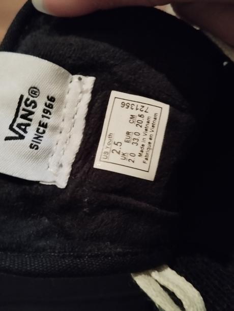 Detské tenisky, vans,33