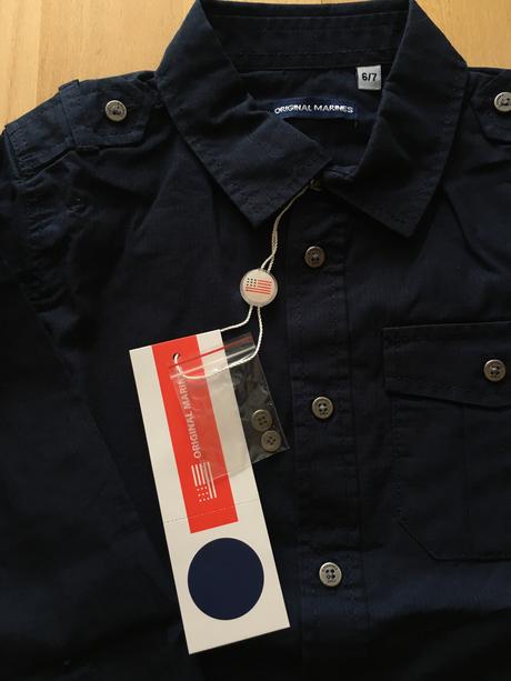 Stylova kosielka na 6/7 rokov original marines, original marines,116
