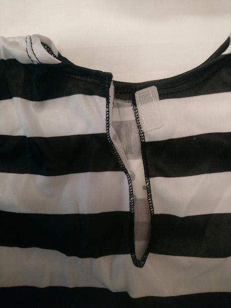 2 dielny kostým malý väzeň, bad baby, 1-2r, 86-98,