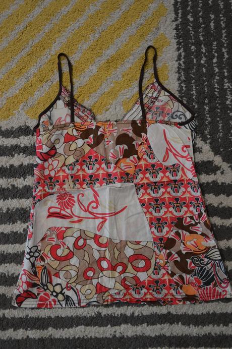 Vzorované tielko, s