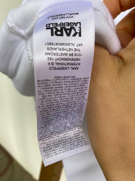 Mikina karl lagerfeld vyšívaná s flitrami, xs