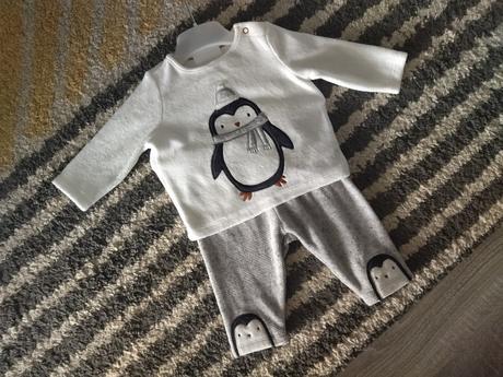 Mikroflisová súprava s tučniakom, c&a,62