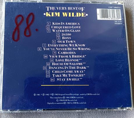 Cd kim wilde - the very best of,