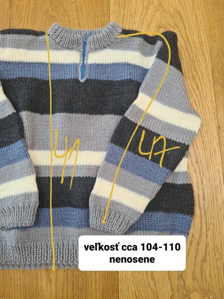 Pleteny svetrík prijemný, 104