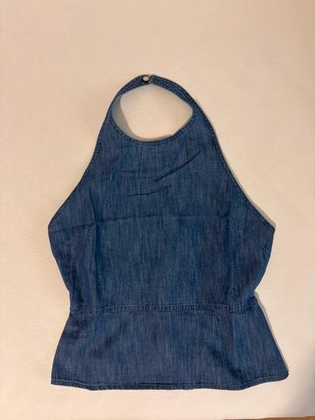 Denim top, h&m,s