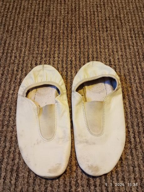 Tanečné cvičky biele, 36