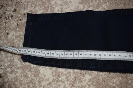 Nové elastické rifle skinny, h&m,34