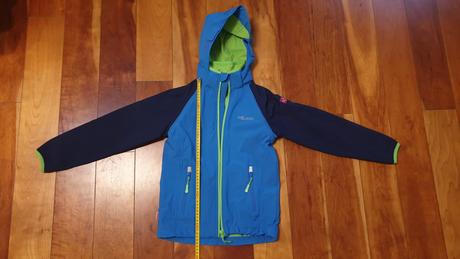 Softshelová bunda, odnímateľné rukávy, trollkids,140