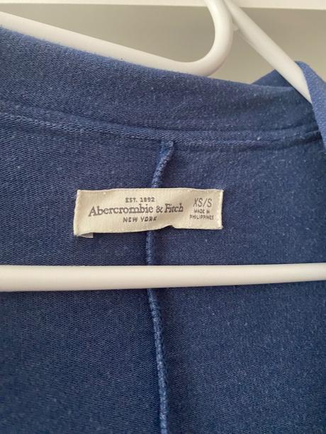 Zavinovacia mikina, abercrombie&fitch,s