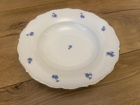 Hlboký tanier s kvetinovým vzorom, 