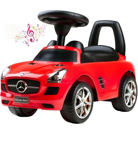 Odrážadlo mercedes benz červené,