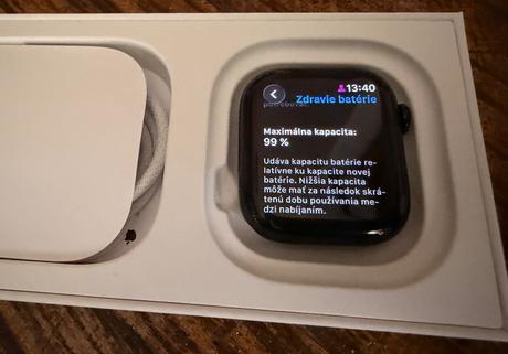 Apple watch series 10, 42 mm, black, apple