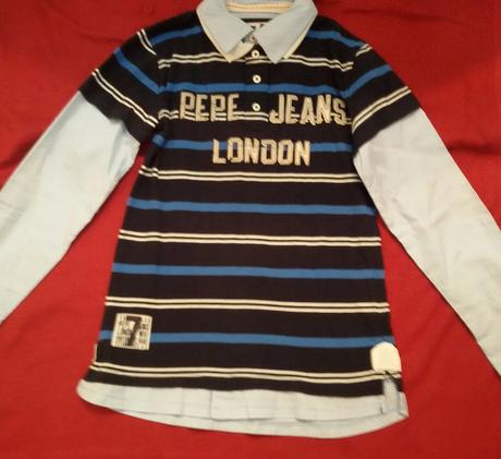 Polo  tricko 2v1, pepe jeans,140