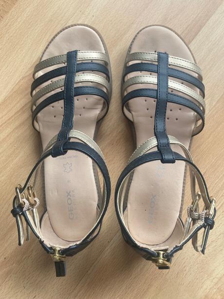 Kožené sandálky zn.geox, geox,35