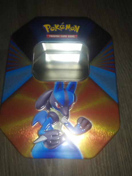 Pokemon krabicka kovova lucario,