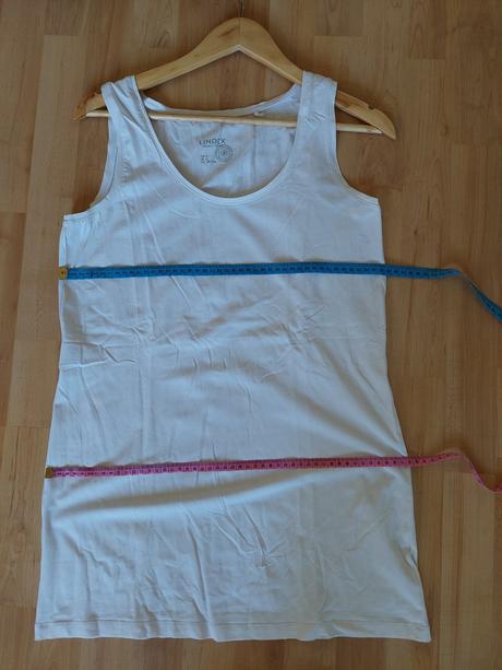 Dámske biele tielko xl, lindex,xl