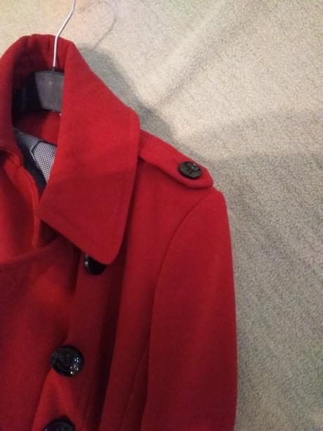 Elegantný zimný kabát, marks & spencer,36