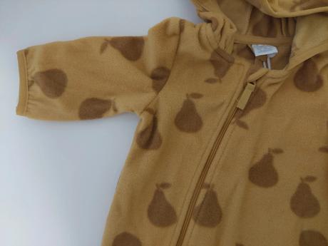 Fleesový overal "hrušky" zn.lindex veľ.56, lindex,56