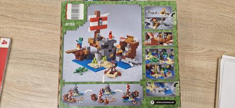 Lego minecraft 21152 - dobrodružstvo na pirátskej,