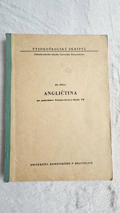Kniha 'angličtina pre poslucháčov prírodovedeckej,