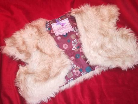 Vesta - bolero, kozušinkova, 128